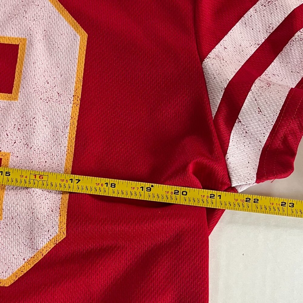 Gooldie Two Sleeves M Jason Brownlee 89 for the Kansas City Chiefs Jersey - Picture 6 of 7
